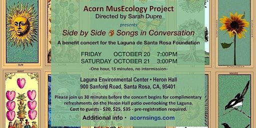 Acorn MusEcology Project presents Side by Side: Songs in Conversation | Laguna de Santa Rosa Foundation