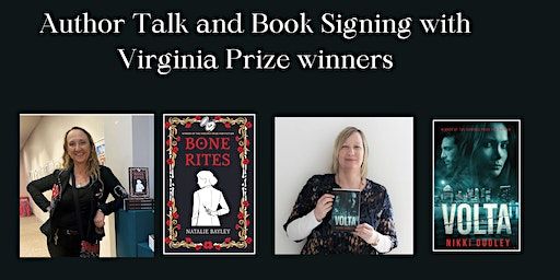 Author Talk and Book Signing with Virginia Prize winners | Books on the Rise
