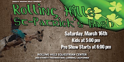 Rolling Hills St Patrick's Bash Rodeo | ROLLING HILLS EQUESTRIAN CENTER