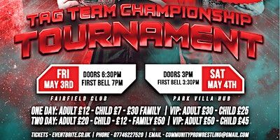 Community Pro Wrestling title tournament Night 2 | Park Villa Community Sports Hub