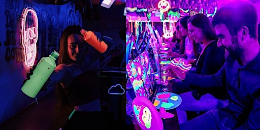 Neon Painting: Picasso UV | Pawn Shop | Dame Street