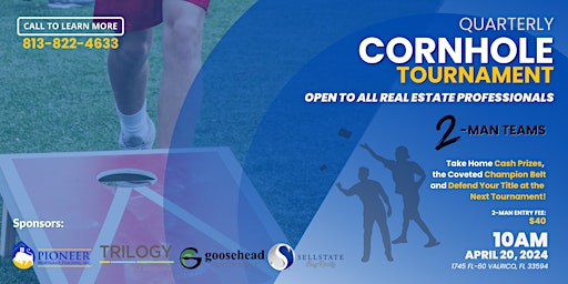 Quarterly Cornhole Tournament | 1745 State Rd 60