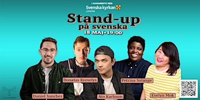 Stand up på svenska i London | 6 Harcourt St