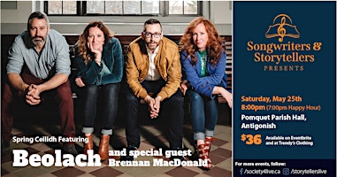 Spring Ceilidh featuring BEOLACH | 1034 Pomquet Monks Head Rd