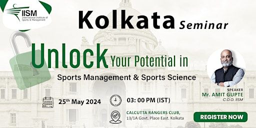 Kolkata Seminar - Career Guidance in Sports Management and Sports Science | Calcutta Rangers Club Banquet