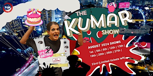 The KUMAR Show August 2024 Edition | ikigai izakaya the riverwalk