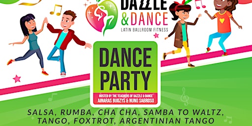 SOCIAL LATIN & BALLROOM DANCE PARTY WITH DAZZLE & DANCE IN SOUTHGATE, N14 | Halo Theatre