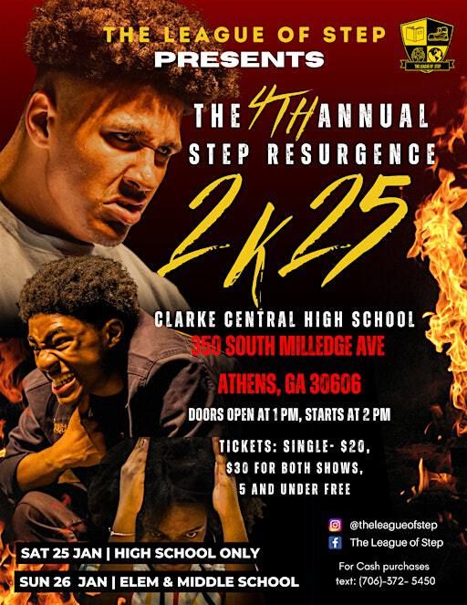 4th Annual Step Resurgence 2K25 | Clarke Central High School