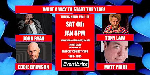 Bearcat Comedy Sat 4th January 2025 | Turks Head