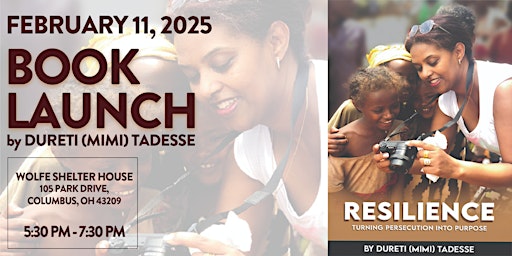 Book Launch with Columbus Author Dureti (Mimi) Tadesse | Wolfe Park Shelterhouse