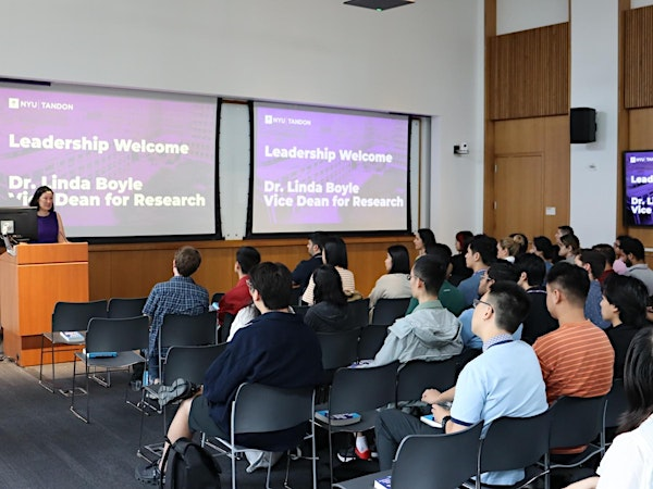 NYU Tandon Fall 2025 PhD Student Welcome | NYU-KAIST Conference Room