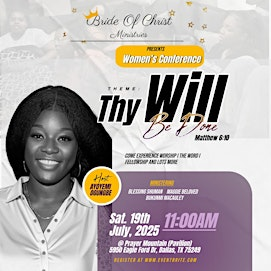 Bride of Christ Women's Conference | Prayer Mountain / Mountain Creek Community Church