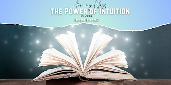 Power of Intuition | Blended Spirit Academy - The studio downstairs by the large Buddha blue door