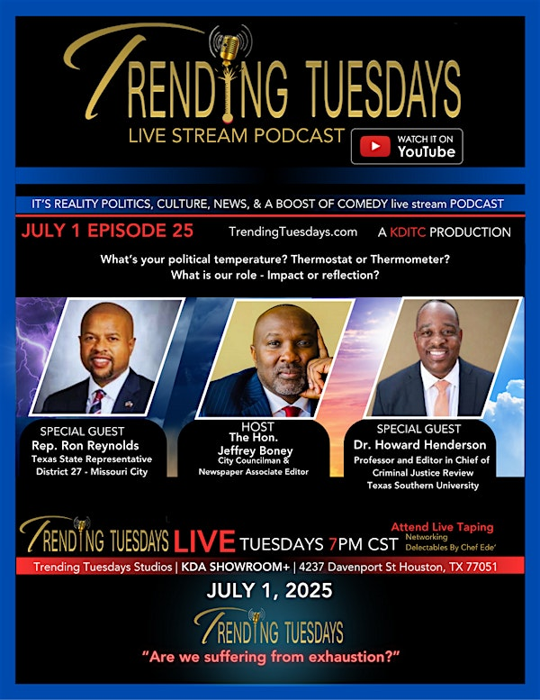 Trending Tuesdays Showcast | 4237 Davenport St