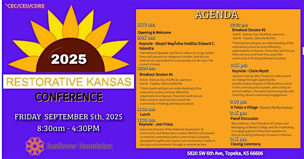 2025 Restorative Kansas | Sunflower Foundation
