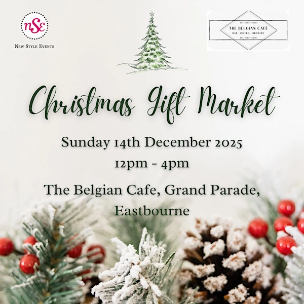 Christmas Gift Market | The Belgian Cafe