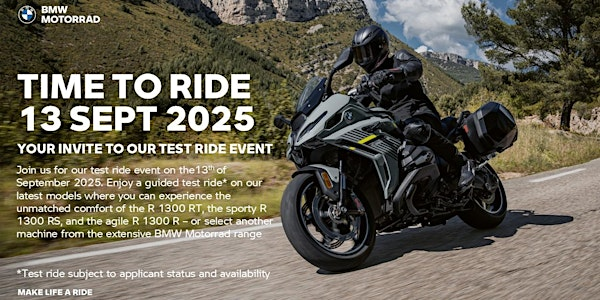 BMW Motorrad Retailer Roadshow 2025 Shrewsbury | Sytner Shrewsbury BMW Motorrad