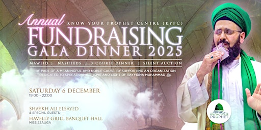 KYPC's 2025 Annual Fundraising Dinner Gala | PakHavelly Grill Restaurant and Banquet Hall