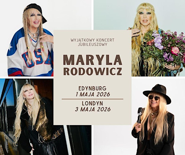 Maryla Rodowicz - koncert jubileuszowy | Londyn 2026 | St John's Church, Hyde Park