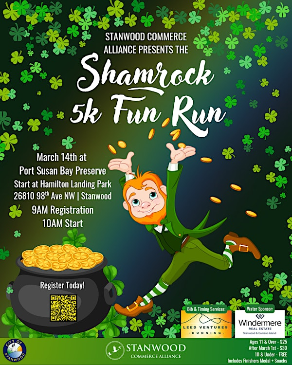 Shamrock 5K Fun Run | 26810 98th Ave NW
