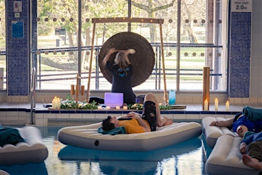 A deeply restorative Floating Gong-Bath - Stavely, Chestferfield | Healthy Living Centre