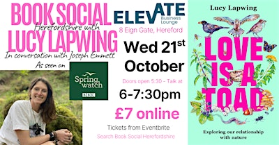 Book Social Herefordshire with Lucy Lapwing | Elevate Business Lounge