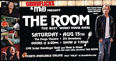 Grindflicks and Mr. B Present: The Room With Greg Sestero | Fargo Theatre