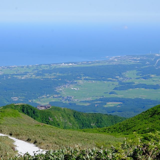 鳥海山からの下山