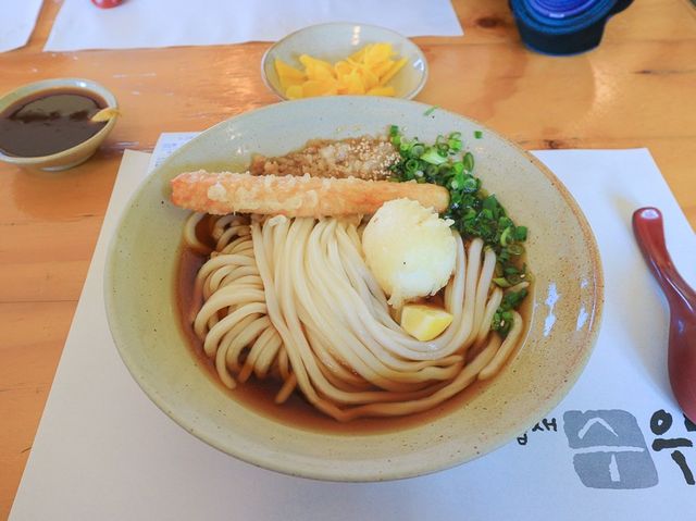 맛과 뷰가 찢었다! 제주 협재 수우동