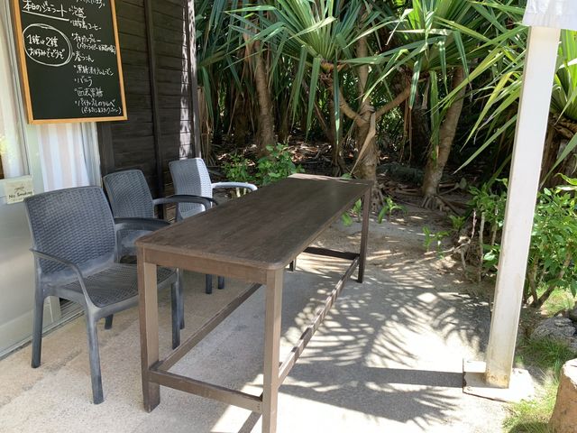 沖縄　沖縄旅行　由布島のカフェ　由布島茶屋で限定ジェラードを❗️