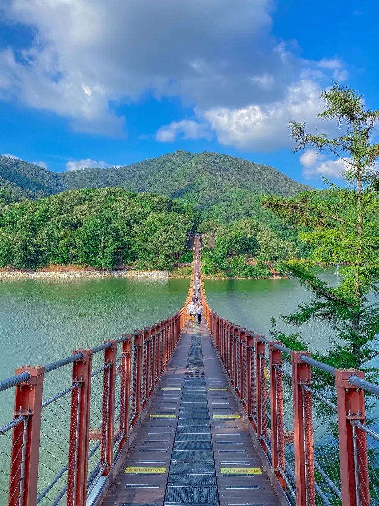 서울 근교 나들이코스 파주 마장호수출렁다리