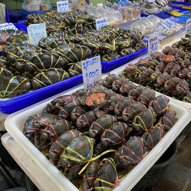 ตลาดสด ลานโพธิ์ นาเกลือ เมืองพัทยา