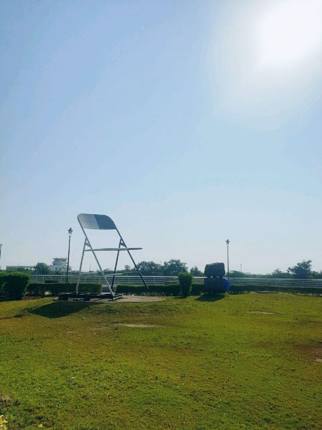 한가로운 인도의 조각공원