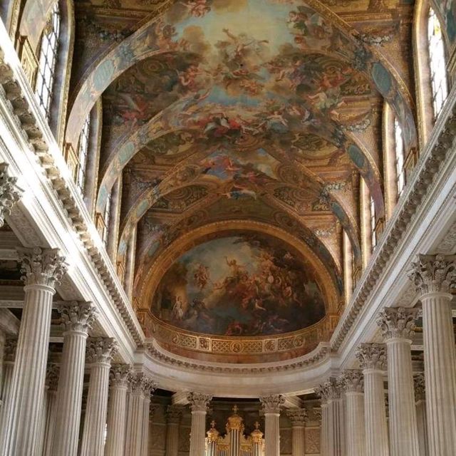 Iconic Palace Of Versailles In Paris