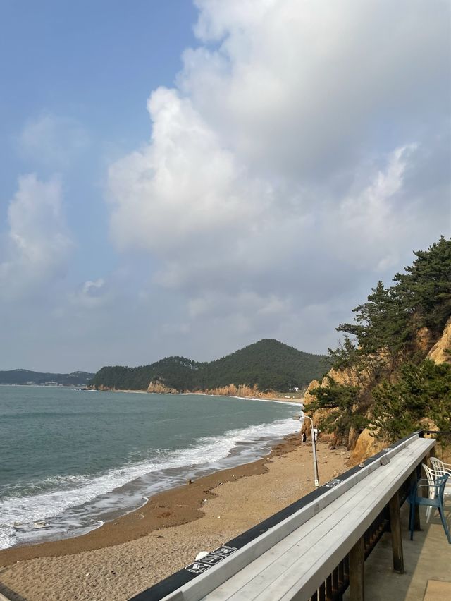 태안 바다 보며 즐기기 :: 해피준 카페☕