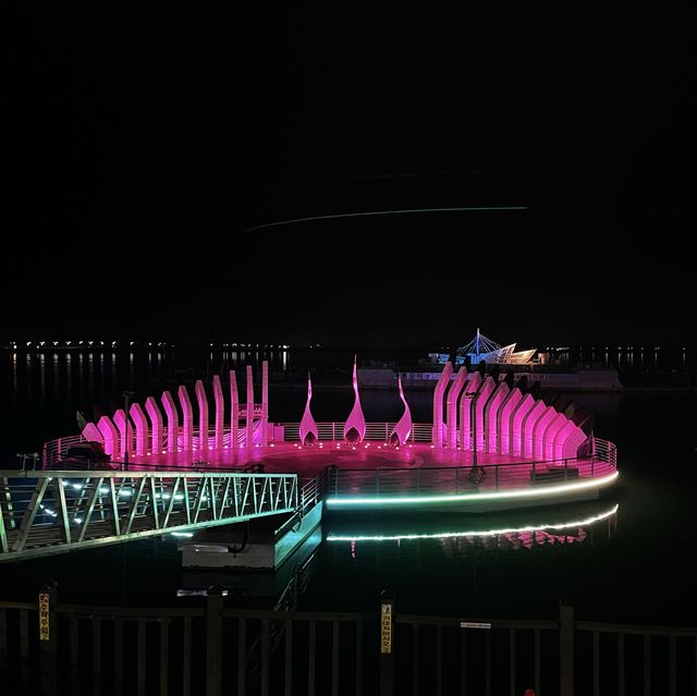 🌌 야경이 아름다웠던 목포, 평화광장