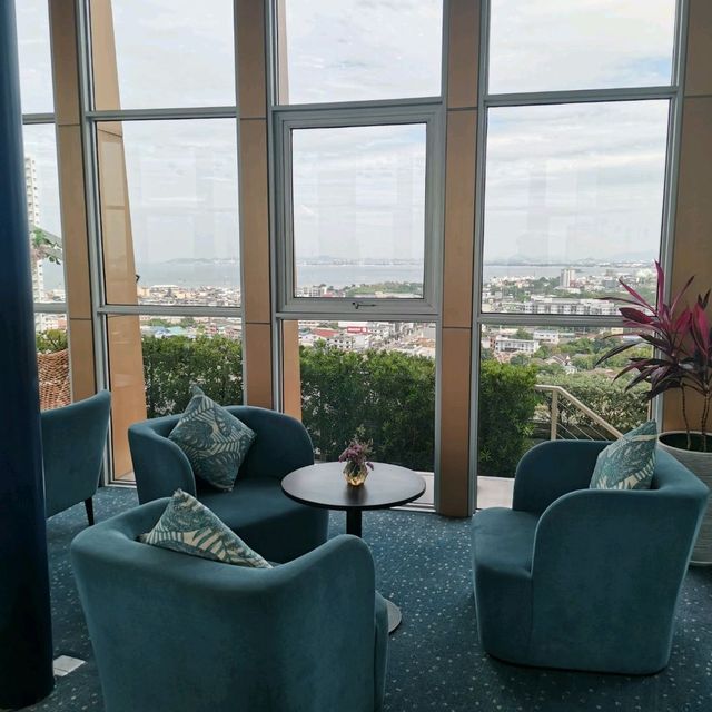 พาชม​ Lounge ชั้น22​โรมแรม​ center​ point​ prime