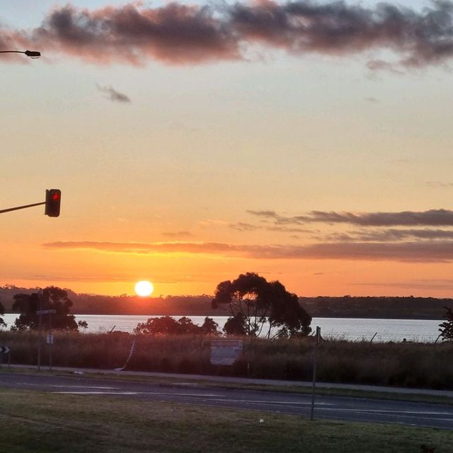 Sunset at Roxburgh Park Melbourne