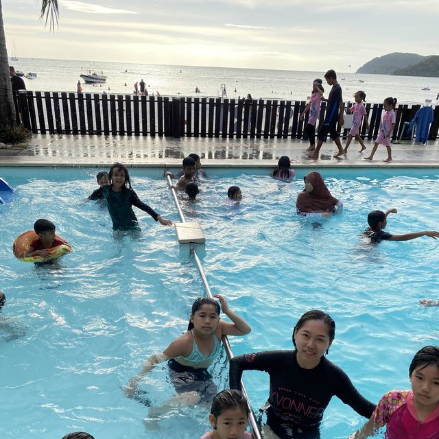 Kids Pool by the Beach 