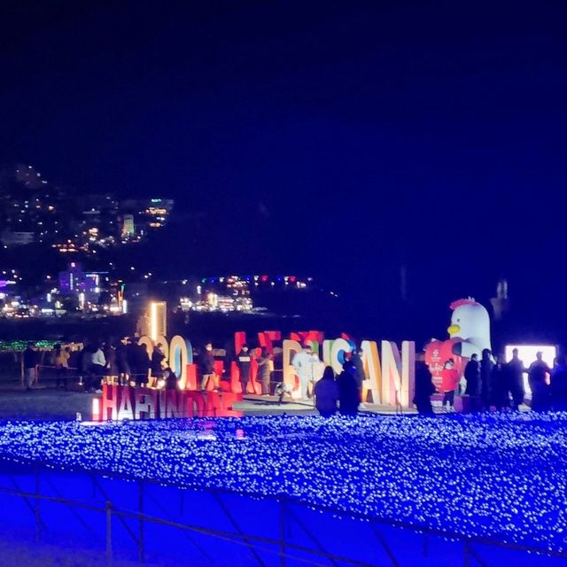 겨울 바다 데이트 추천 해운대 빛의 축제 ✨️ 