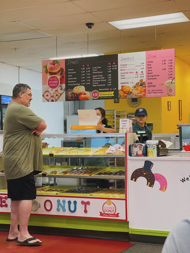 찐미국식 도넛을 맛봐요 🍩 Sooner Donuts