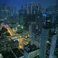 Anniversary Staycation-旺角黑夜盡收眼底