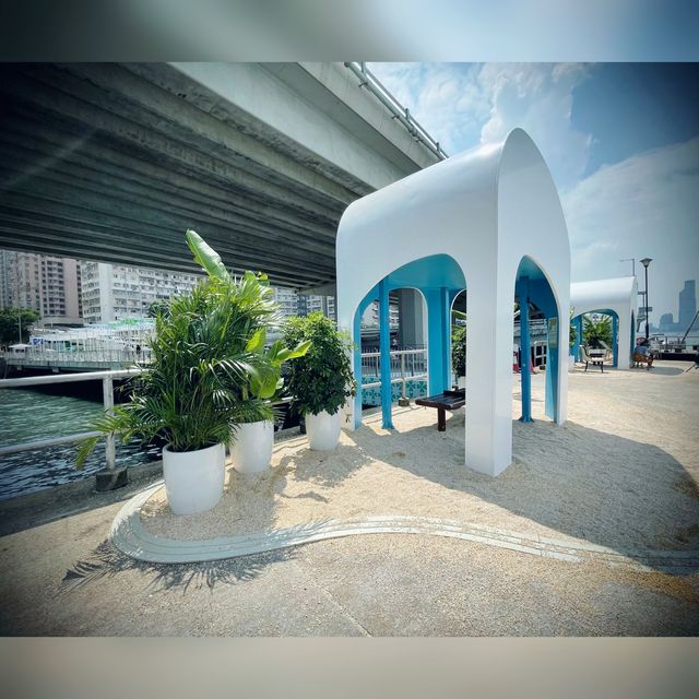 碼頭中的小嶼！