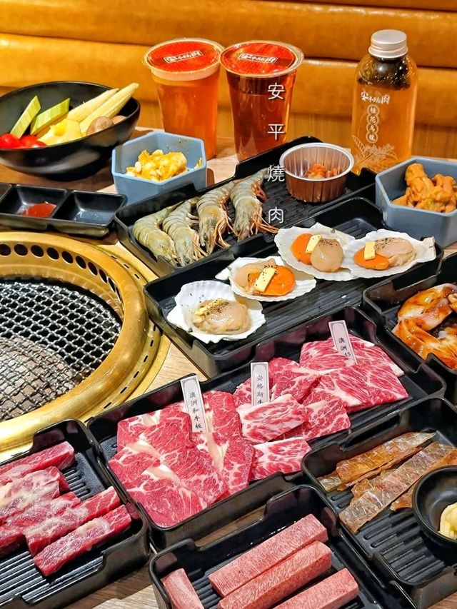荃灣高質燒肉放題任食澳洲M5和牛