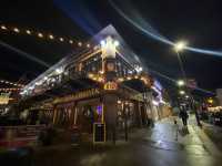 Byward Market at night in Ottawa