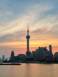 Incredible Lujiazui at Sunrise 🌅🌇