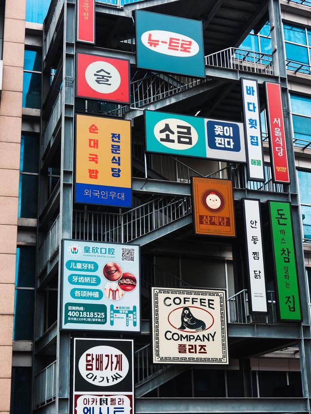 South Korea Street in Shanghai 🇰🇷🇨🇳