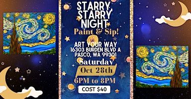 Starry, Starry Night Paint n Sip at Art YOUR Way! | Art YOUR Way