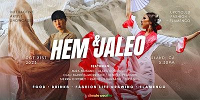 Hem & Jaleo: An Evening of Upcycled Fashion, Figure Drawing, and Flamenco | The Dome