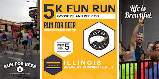 5k Beer Run x Goose Island Beer Co. | 2024 Illinois Brewery Running Series | Goose Island Beer Co.